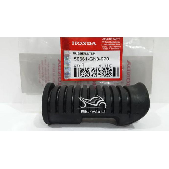 KARET FOOTSTEP GRAND 50661-GN8-920 GENUINE ASTRA HONDA MOTOR EXCLUSIVE
