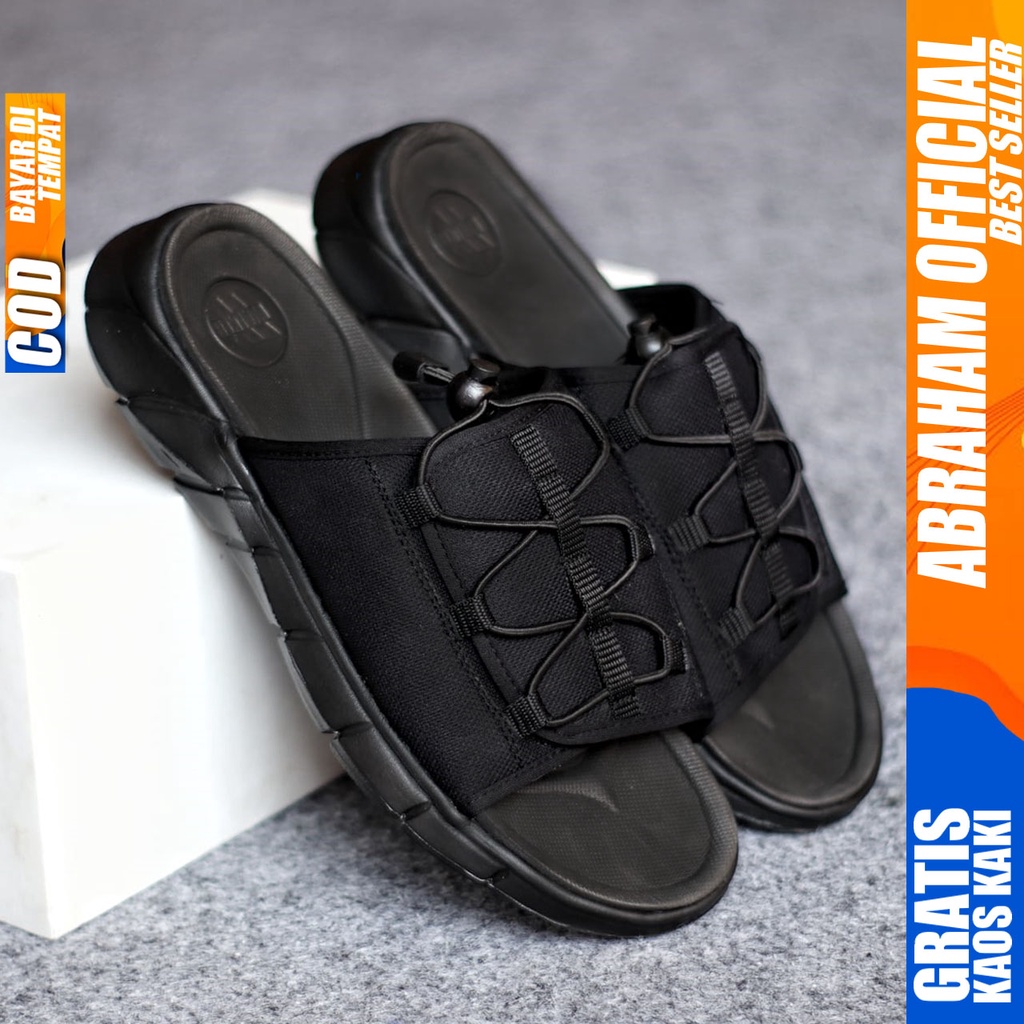 Sandal Casual Pria Sandal Slide Pria Sendal Selop Cowok Fashion Terbaru Keren