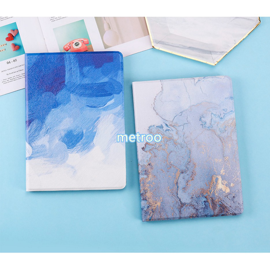 For iPad 6 Air2 iPad 6th 5th Gen 2017 2018 Smart Cover Ipad Mini 2 3 4 5 iPad Magnet Case Air3 case Marble Case Wake Up Sleep