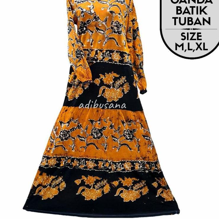 {SY.27Jn22ᴮ} Daster Panjang Canda Batik Tuban