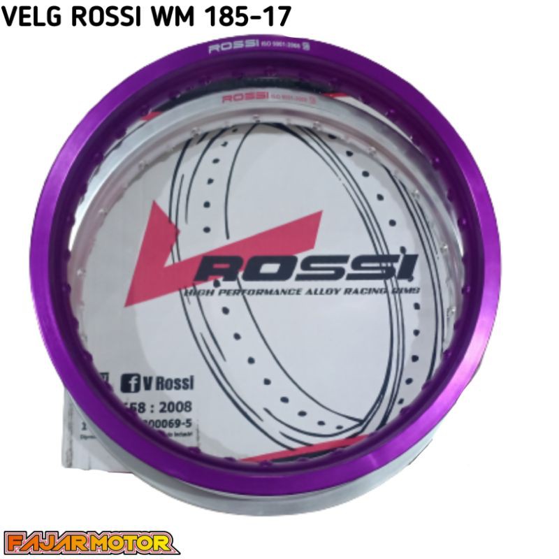 ROSSI VELG WM KOTAK 185 RING 17  HOLE 36