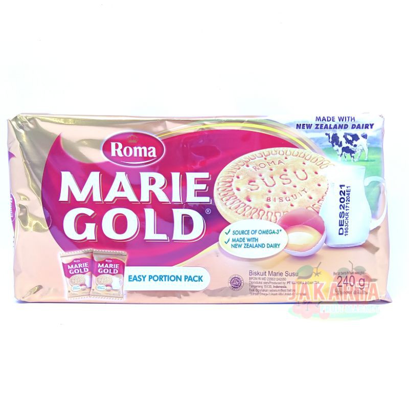 

(CAMILAN INSTAN) ROMA MARIE GOLD 240G