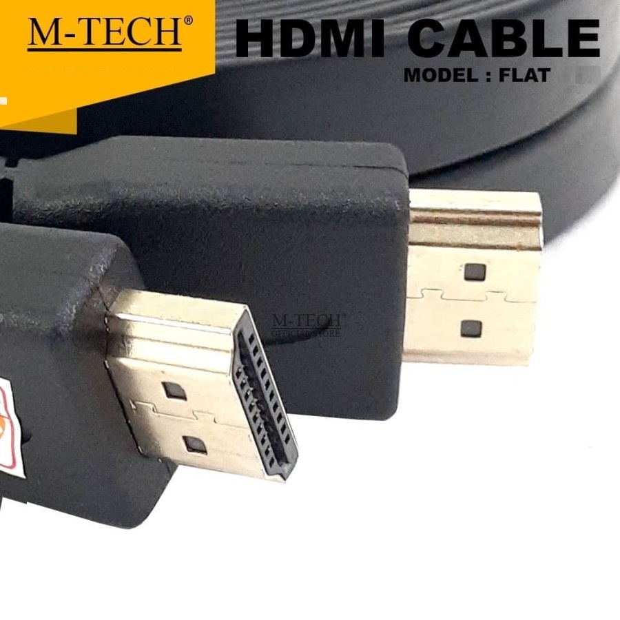 M-Tech Kabel HDMI 1.5M Flat