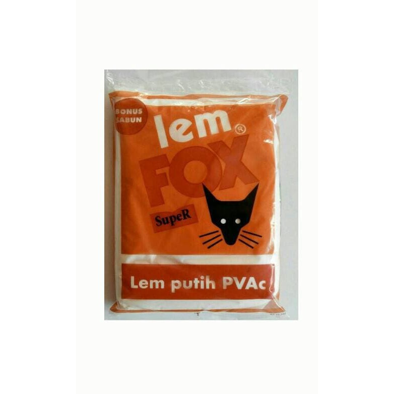 

lem putih pvac Fox asli