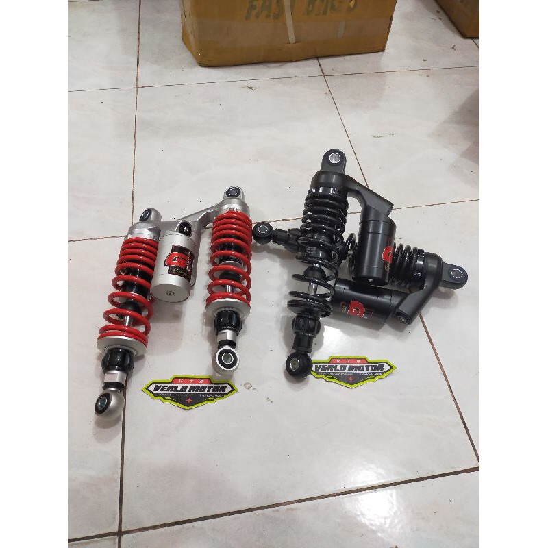 SHOCK DKT GP MERAH & BLACK 280