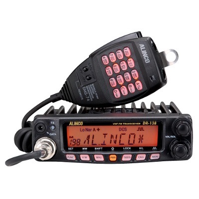 RADIO RIG ALINCO DR-138 DR138 VHF RIG RUMAH GEDUNG MOBIL TOURING 60WATT NEW ORIGINAL GARANSI RESMI POSTEL