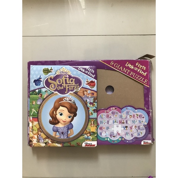 Sofia the first Look and Find with giant puzzle