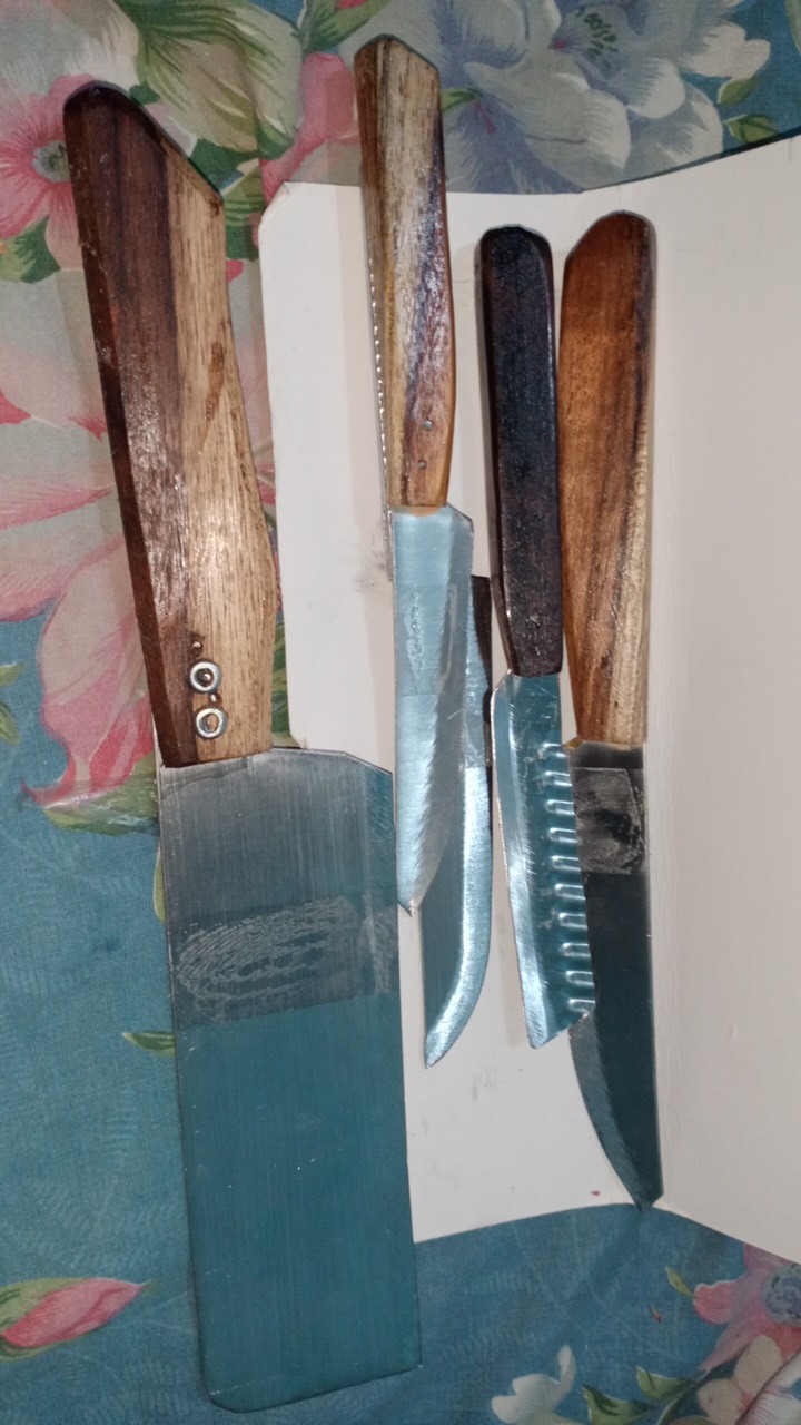 Promo Paket Hemat Pisau Steinlees Anti Karat Dan Tajam Isi 5 Pcs / Isi 6 Pcs