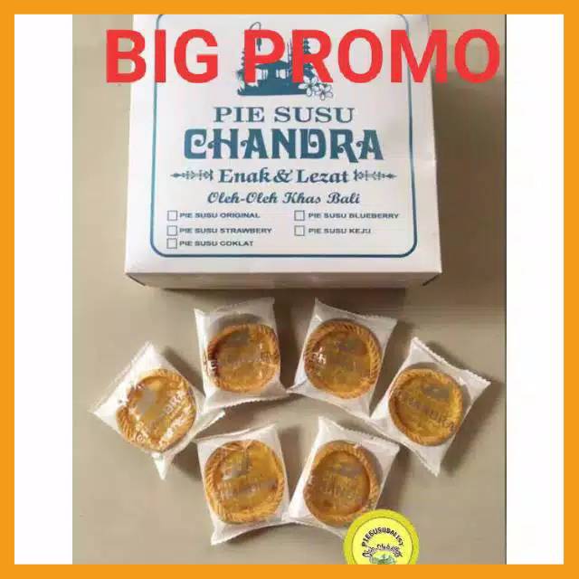 pie susu chandra oleh oleh khas Bali isi 50pcs HARGA PROMO / SALE
