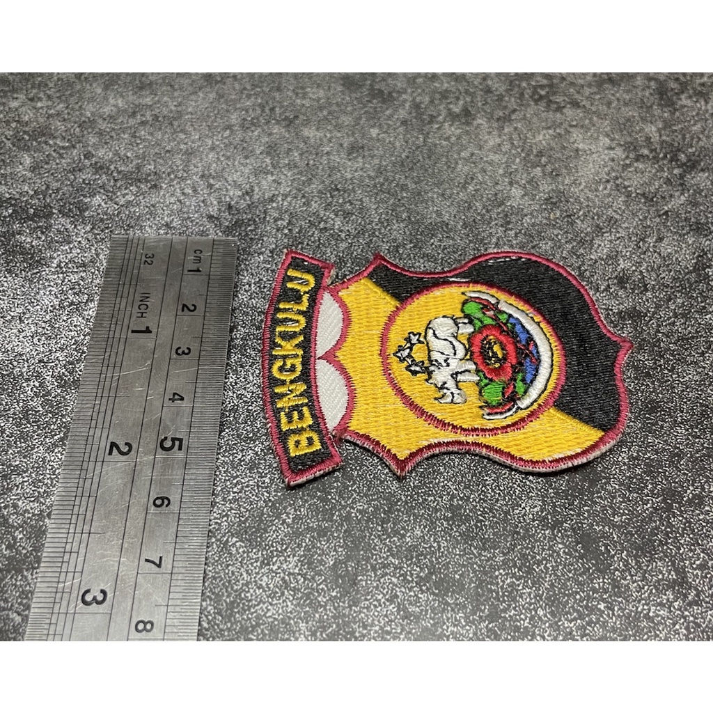 Bet Polres Bengkulu - Badge Baju Polda Bengkulu Bordir