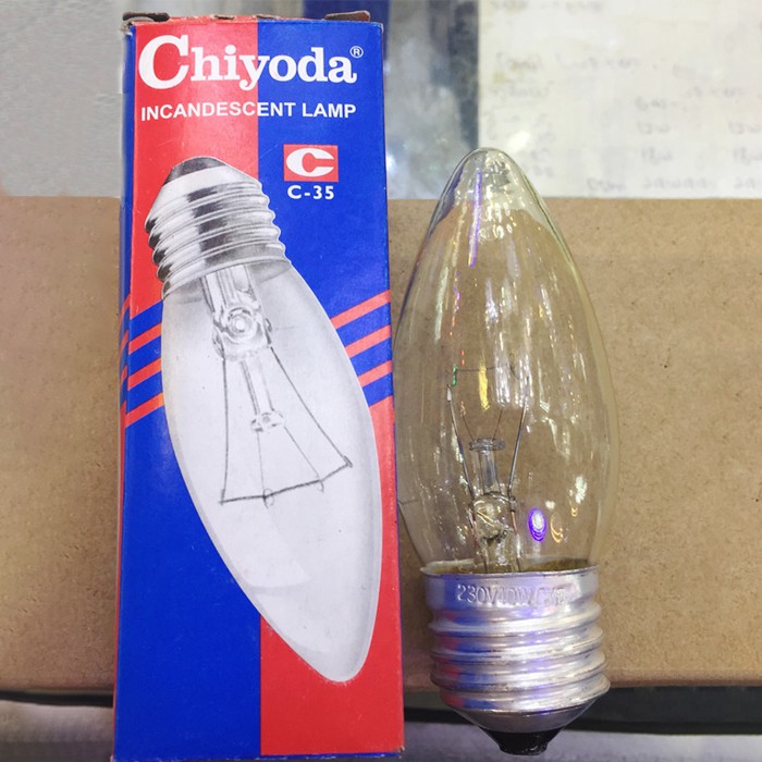 Chiyoda Lampu Bohlam Pijar 40 Watt Kuning