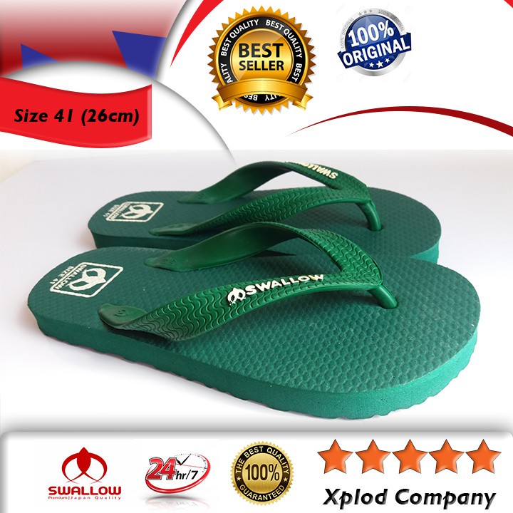 (SIZE 10) Sandal Jepit Swallow Legian Sandal Jepit Swallow Eksklusif Premium Size 40-41