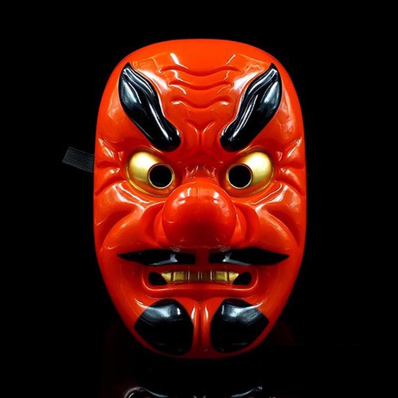 TOTE topeng tengu halloween cosplay mask tradisional jepang