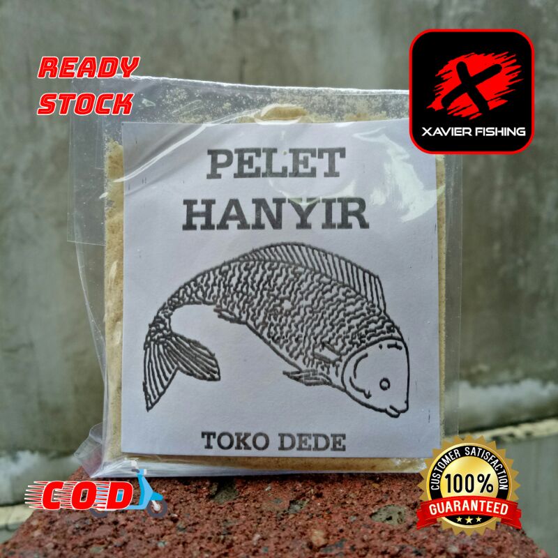 Pelet Hanyir Umpan Ikan Mas