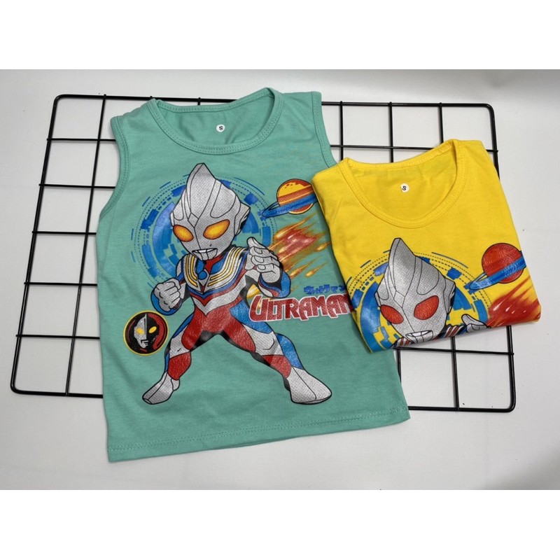 Singlet anak laki-laki-singlet ULTRAMAN 1-10 tahun