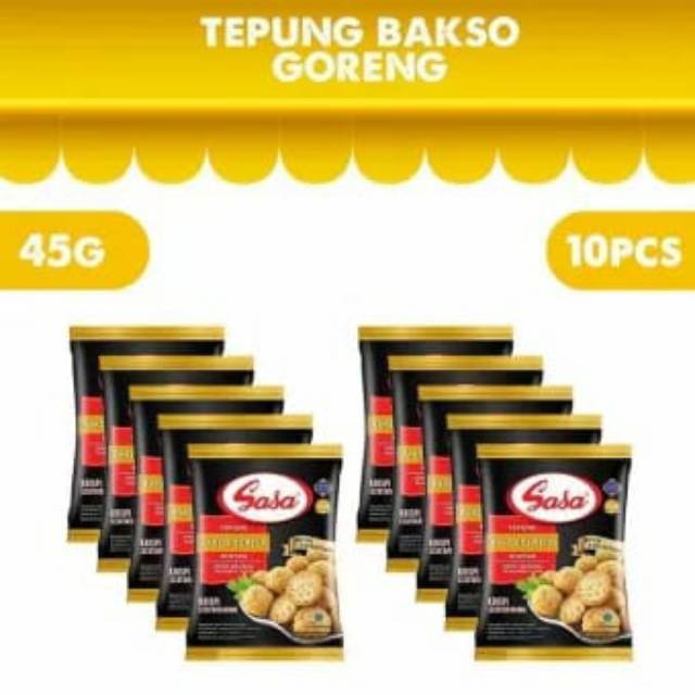 

TEPUNG BAKSO GORENG SASA ISI 10