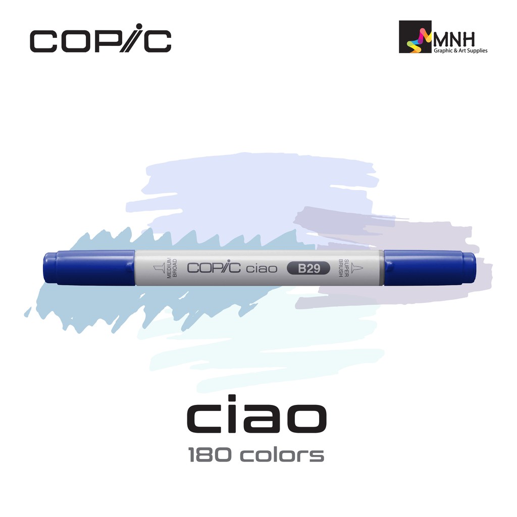 

Spidol Copic Ciao Marker Blue Series (Satuan) B32 - B99
