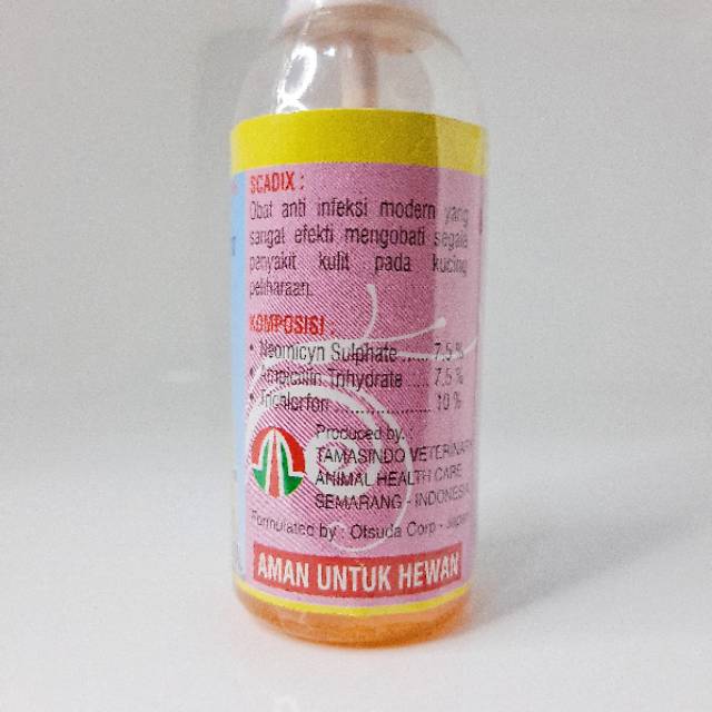 Scadix obat SPRAY anti infeksi kulit scabies demodex kudis koreng eksim gatal