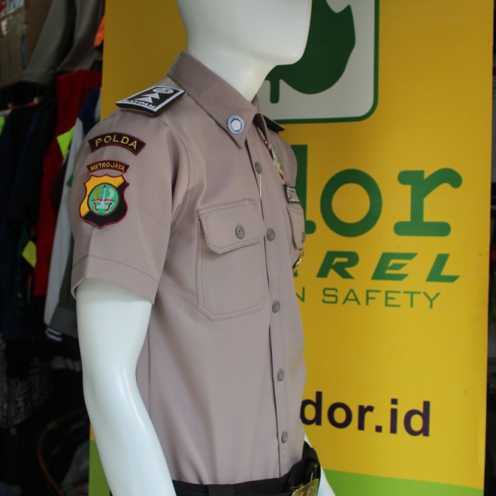 Seragam Satpam Baju seragam satpam -terbaru PDH Bahan GAIA Neo Premium (Atasan)