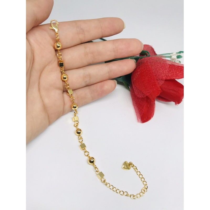 Gelang tangan rante motif emas Xuping