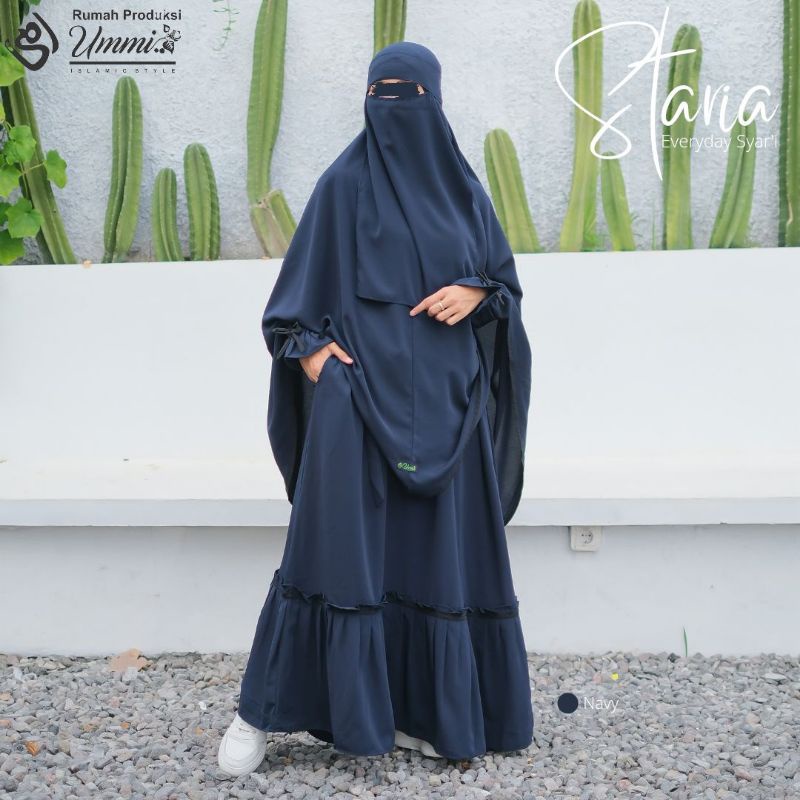 gamis syari staria  by ummi