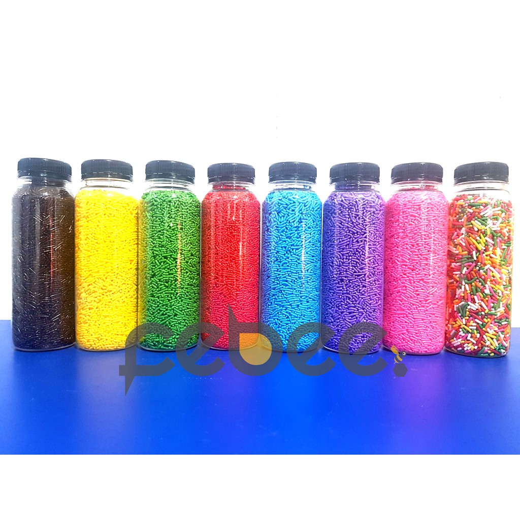 

[Botol] Aneka Cokelat Butir Mesis Meses Warna Cokelat Rainbow