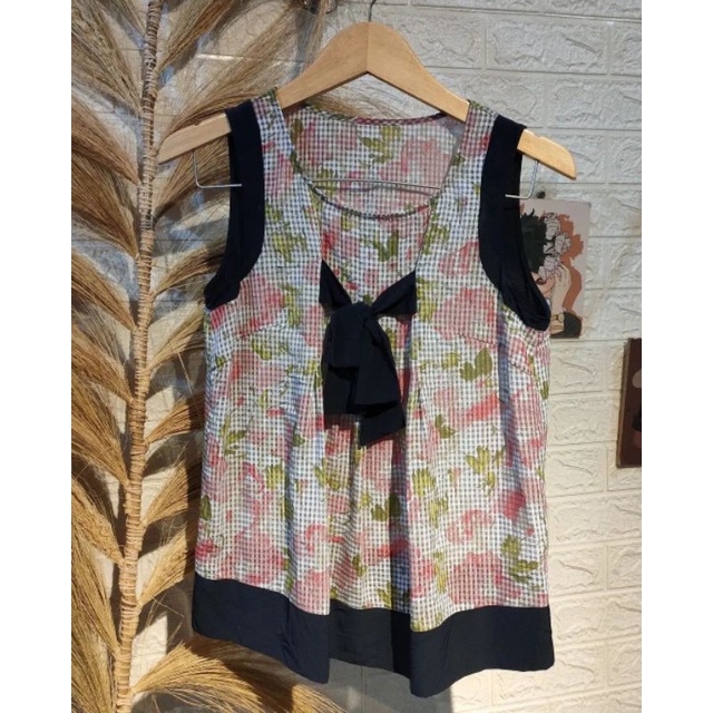 THRIFT TERMURAH  TANKTOP KATUN / CHIFFON / VINTAGE / OUTER