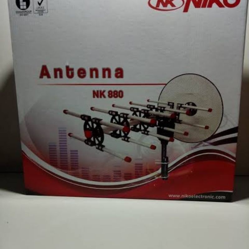 Niko Antena TV Digital Outdoor + Remote NK 880