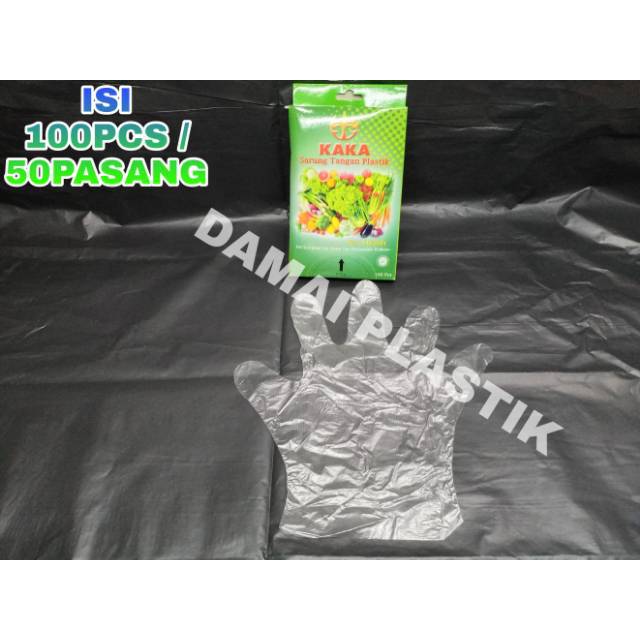 Sarung Tangan Plastik Hand Golves @100pcs