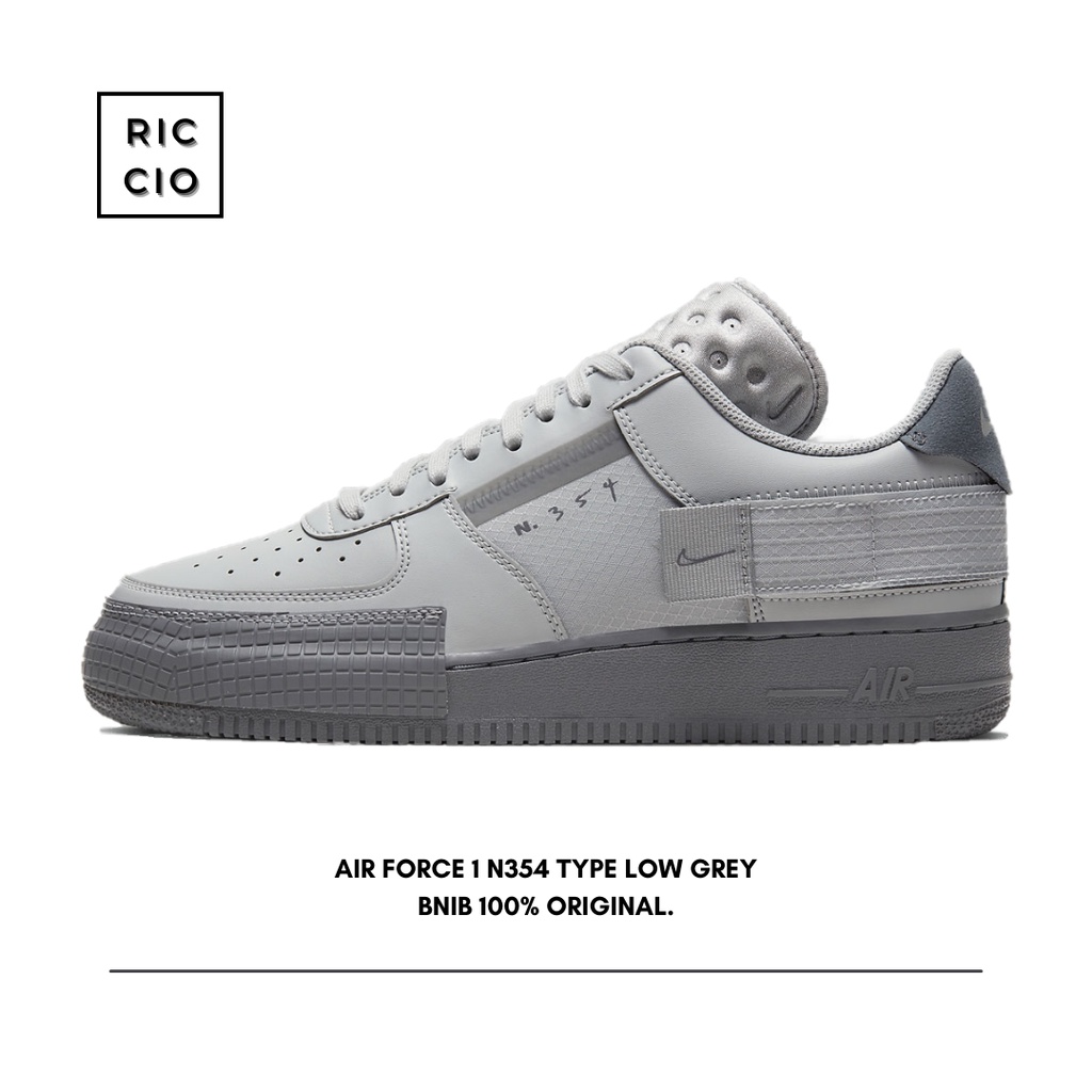 nike af1 low grey