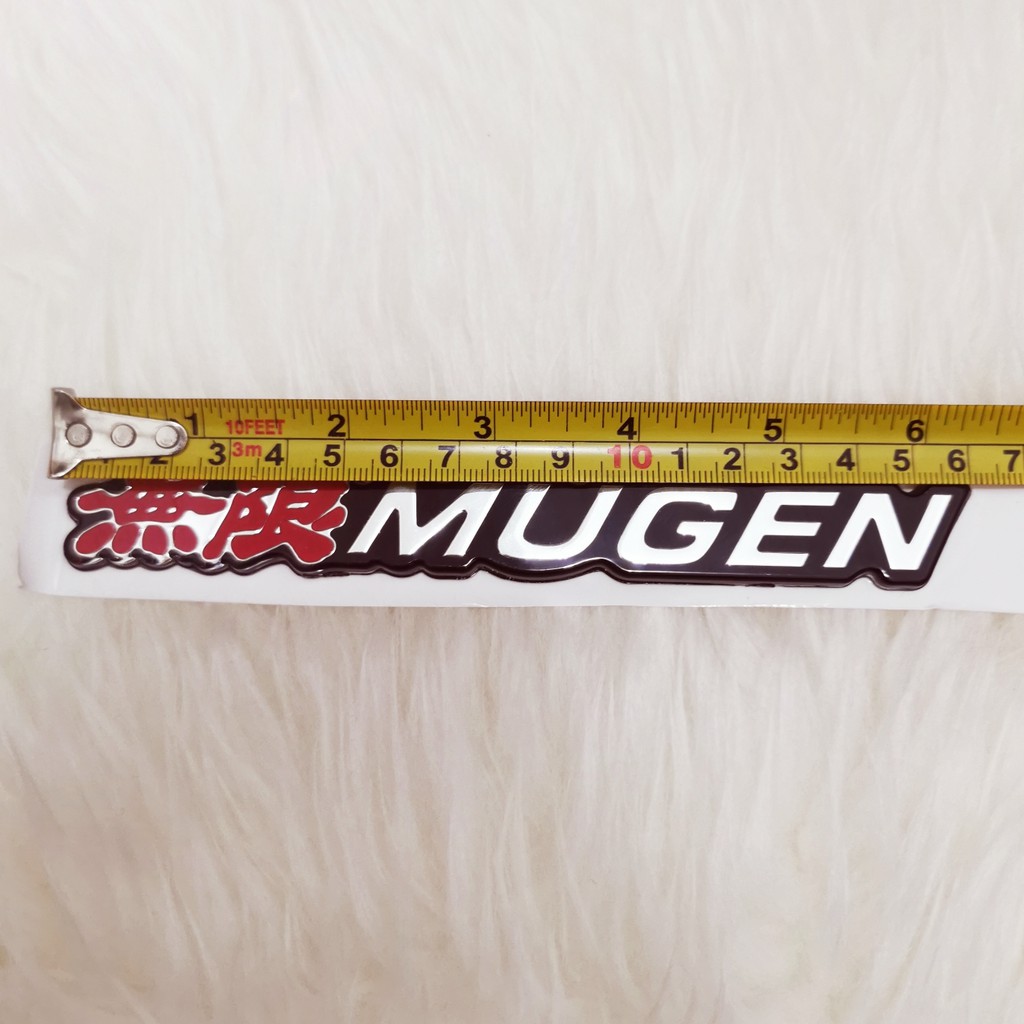 Emblem tulisan NISSAN MUGEM POWER