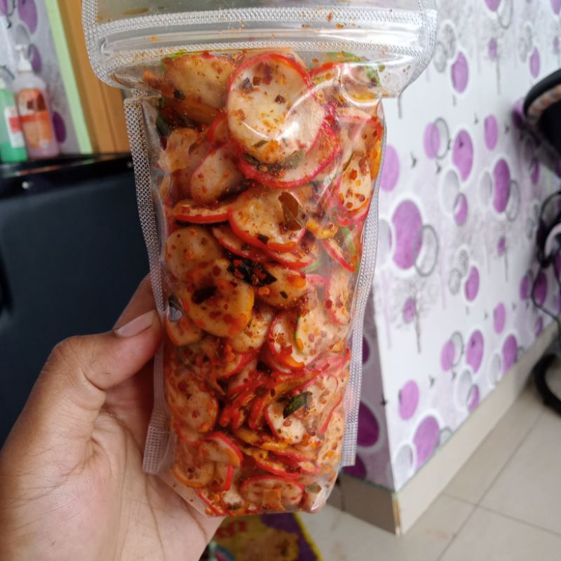 

KRUPUK SEBLAK BANTET PEDAS 100gr