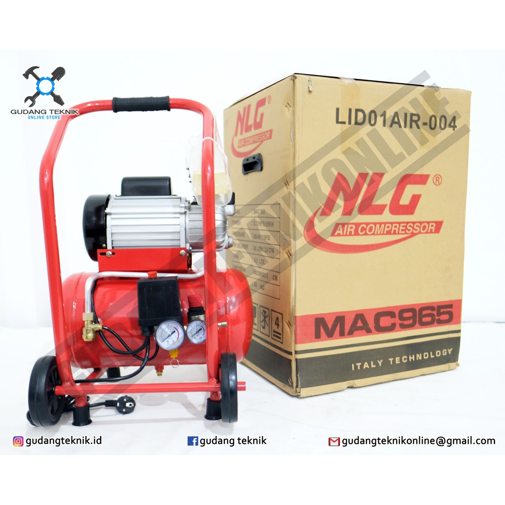 NLG AIR COMPRESSOR DIRECT DRIVEN MAC 965