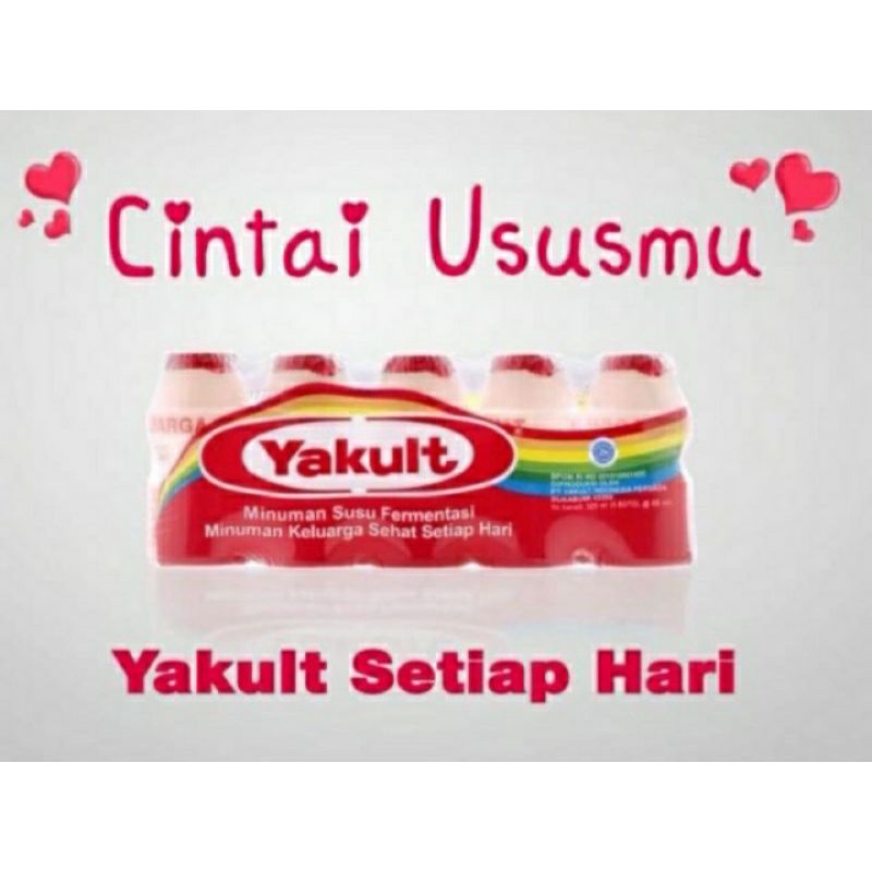 

yakult,,eceran/bijian,(1 buahX65ml)