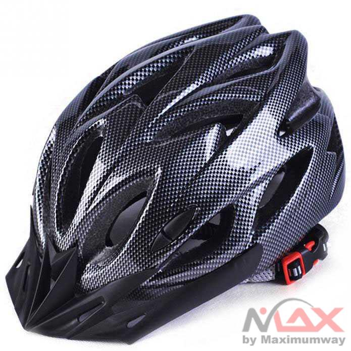 Helm Sepeda Gunung Carbon fiber Ultra Ringan dgn Ventilasi Udara untuk Unisex EPS Foam PVC