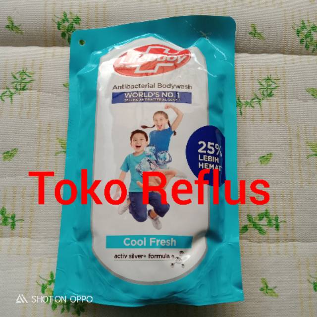 Lifebuoy Cool Fresh Sabun Mandi Cair 400 Ml