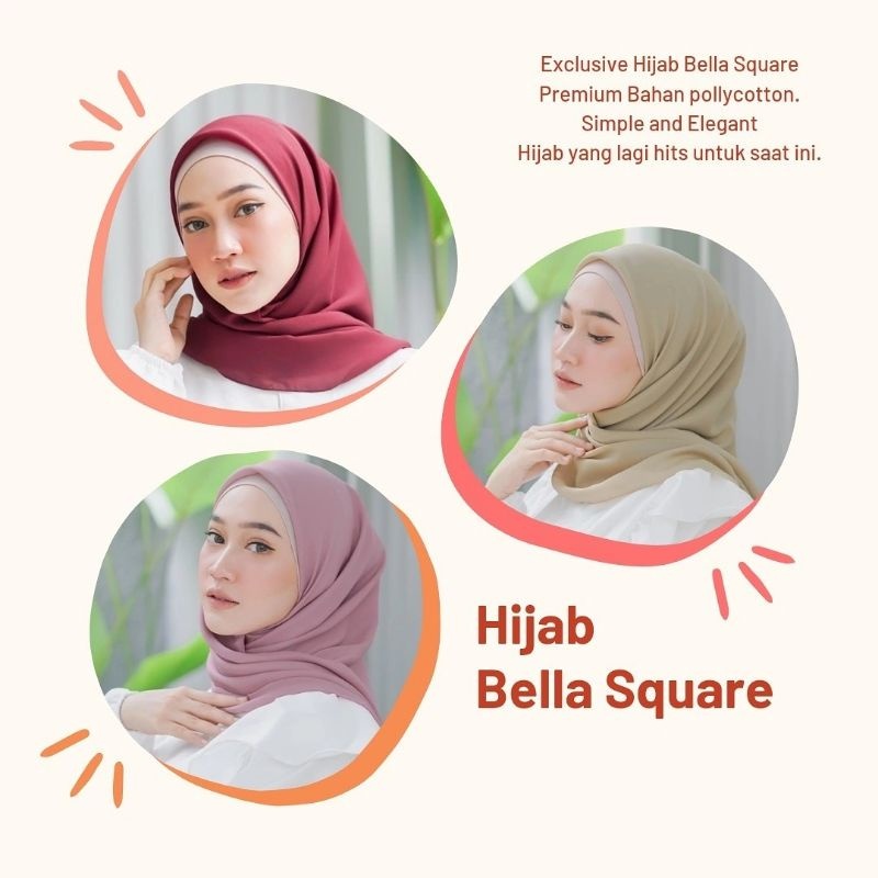 SEGIEMPAT BELLA SQUARE || bella polycotton