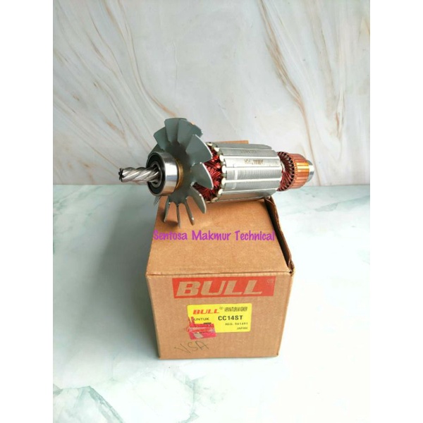 BULL CC14ST Armature Angker Cut Off Potong Besi Hitachi CC 14ST