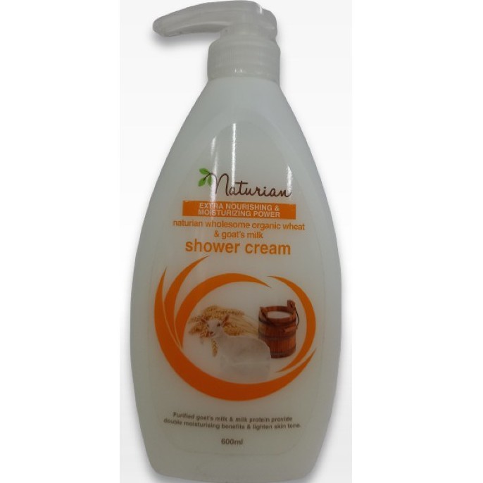 Naturian 600ml Shower Cream