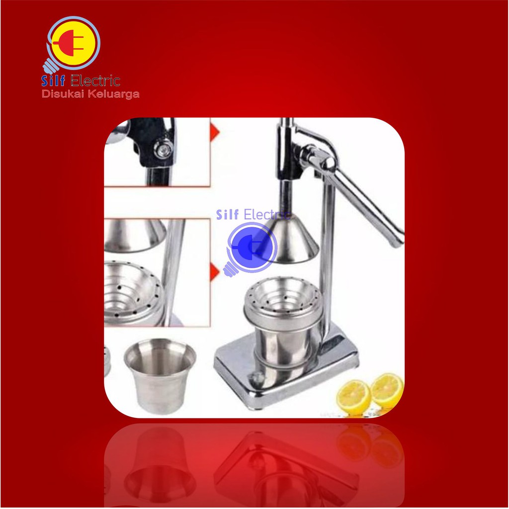 Manual juicer - perasan jeruk stainless steel - pemeras jeruk ss TERMURAH