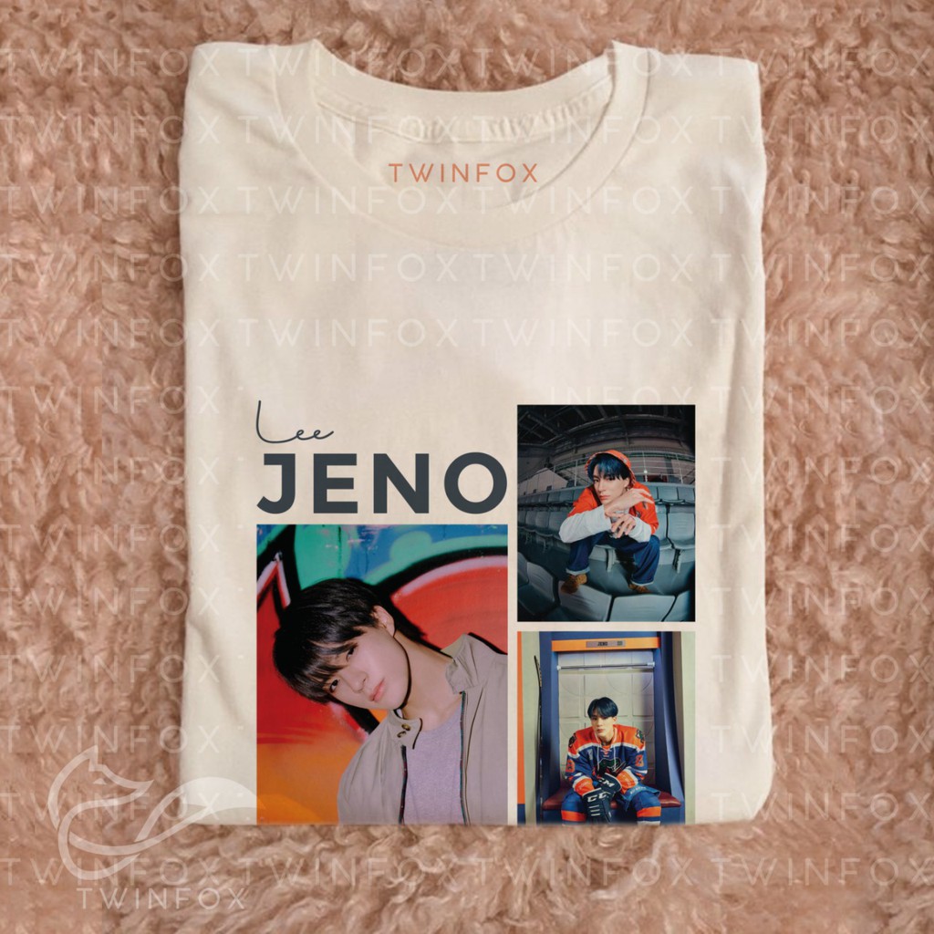 Kaos Kpop Unisex NCT Lee Jeno Photo Grid