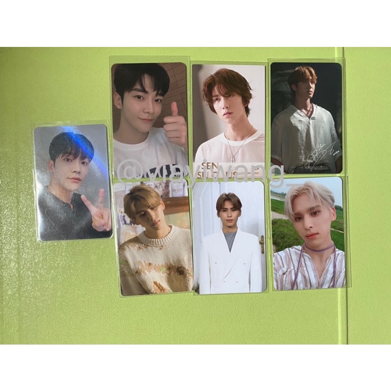 Photocard SF9 Rowoon Yoo taeyang Hwiyoung Chani