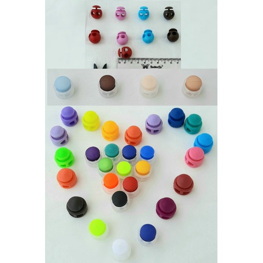 Stopper Klakson Transparan Doff 2 Lubang Warna 1pcs / Stoper Klakson Dove-1