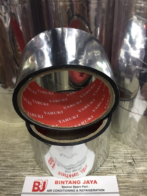 Isolasi Metalizing tape lakban silver