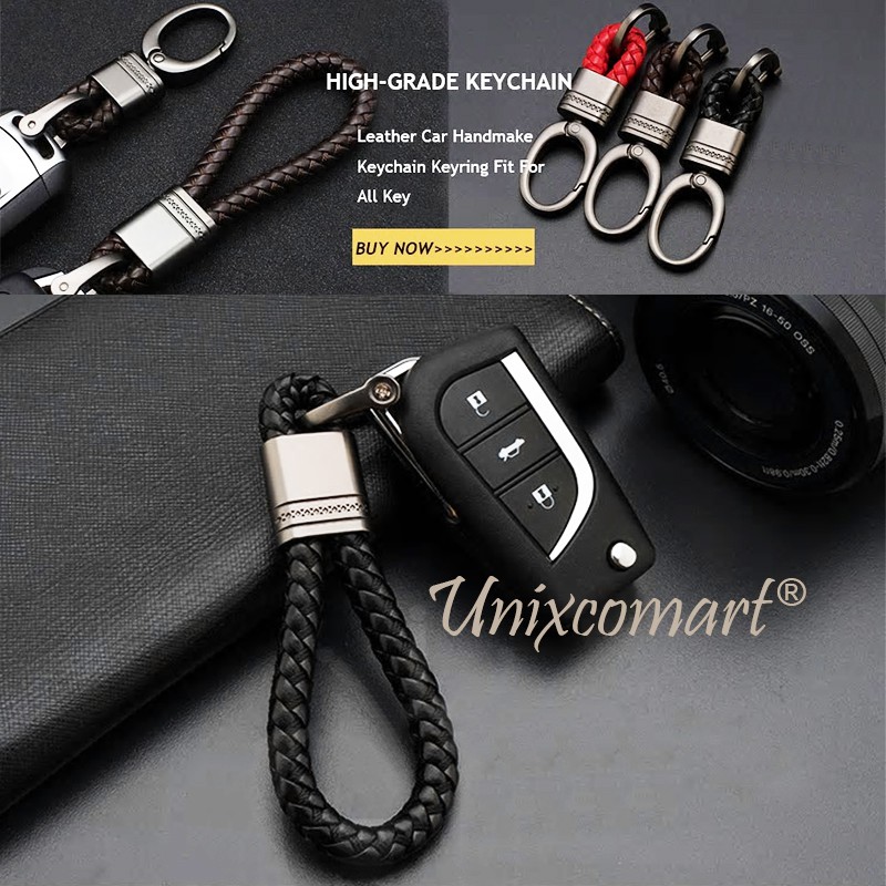 Gantungan Kunci KUKAKEY Strap Mobil Motor Bracelet Cars Key Chain Rope