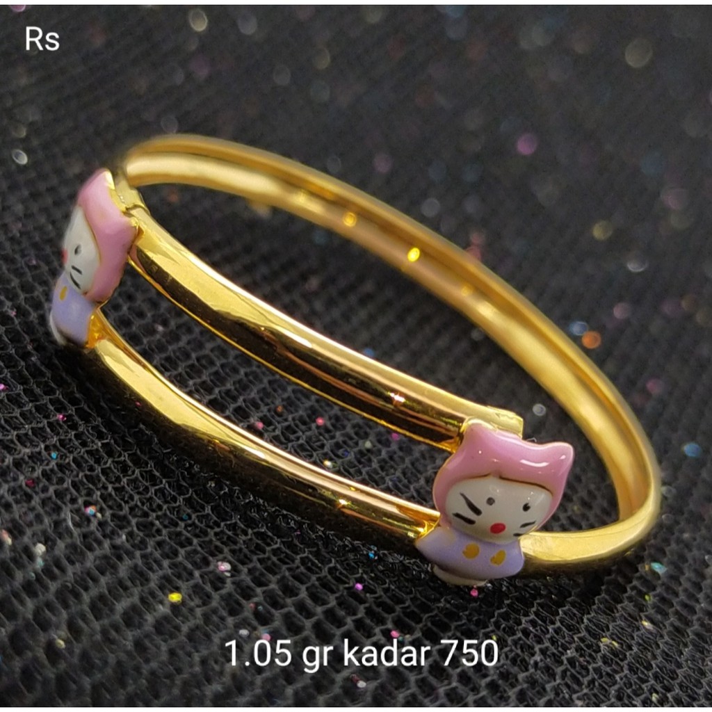 NEW Gelang Anak 1.05 gr Kadar 750 - 2751