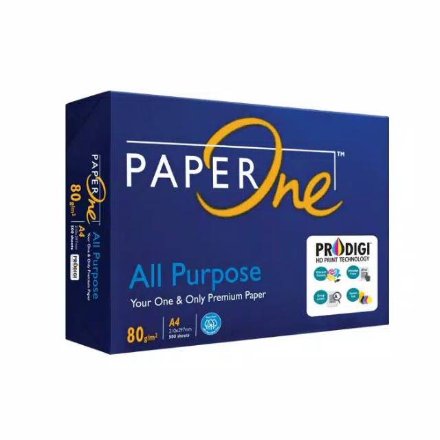 

Kertas A4 Paperone 80 gsm 1 Ream