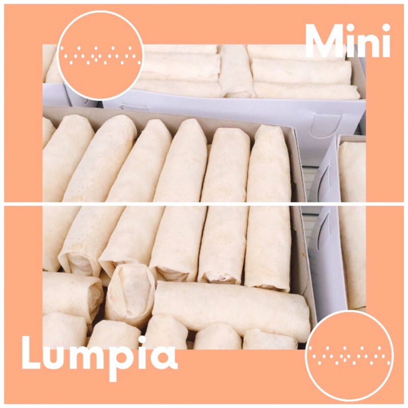 

Frozen Mini Lumpia isi Rebung