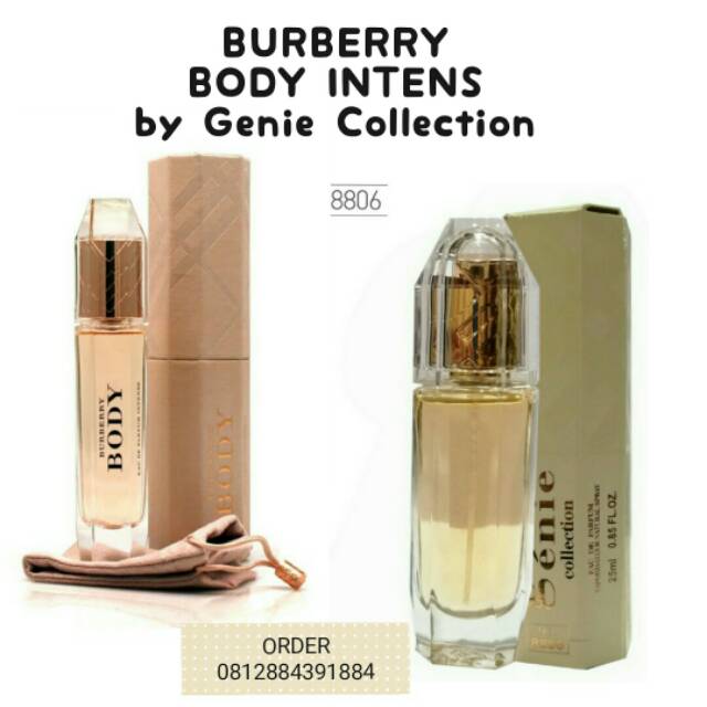 PARFUM BURBERRY BODY INTENS | PARFUM WANITA ORIGINAL | GENIE COLLECTION 8806
