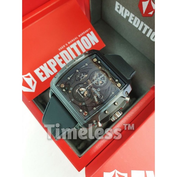 Jam tangan pria Expedition E 6811 M Black